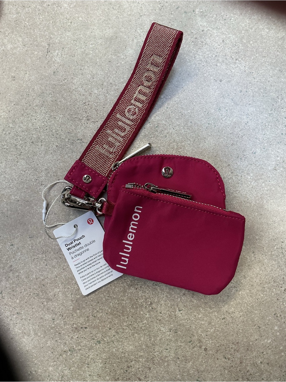 lululemon athletica Dual Pouch Wristlet
